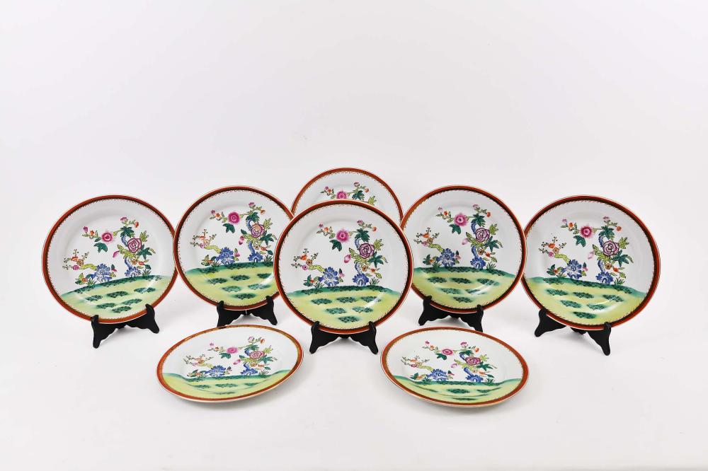 SET OF EIGHT CHELSEA HOUSE
