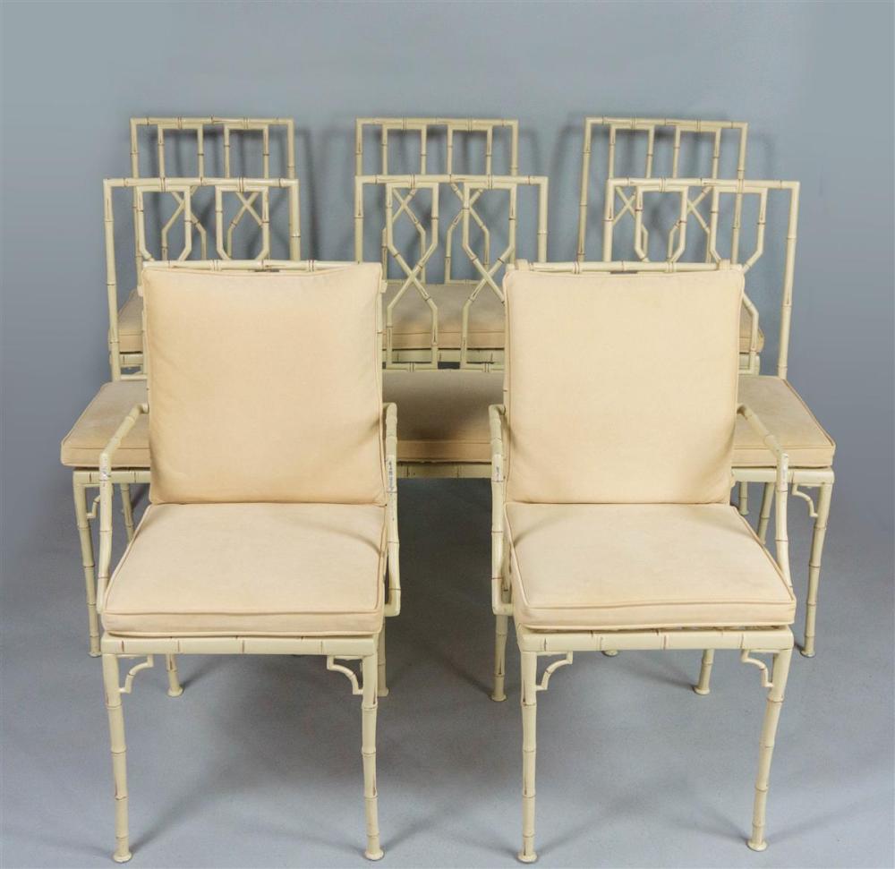 SET OF EIGHT CHINESE CHIPPENDALE