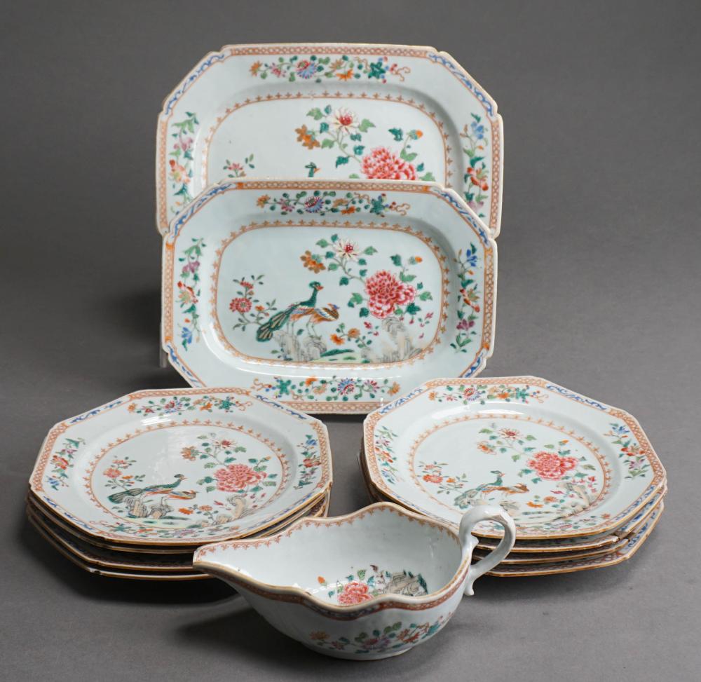 SET OF EIGHT CHINESE EXPORT