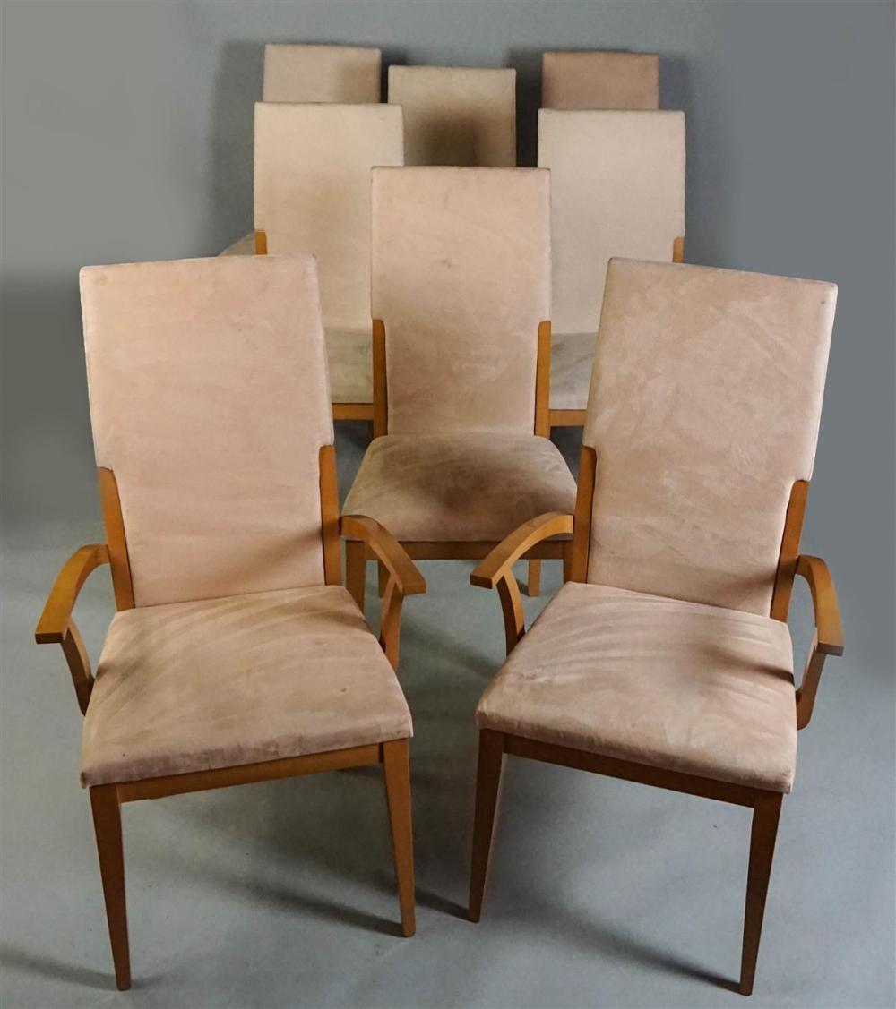 SET OF EIGHT CONTEMPORARY MODERN