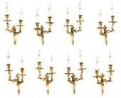SET OF EIGHT CONTINENTAL ORMOL