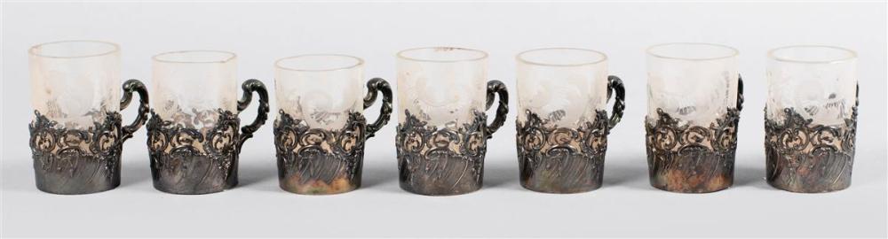 SET OF EIGHT CONTINENTAL STERLING