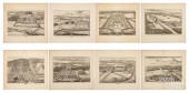 SET OF EIGHT COPPER-PLATE ENGR