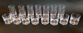 SET OF EIGHT CRYSTAL OLD FASHI
