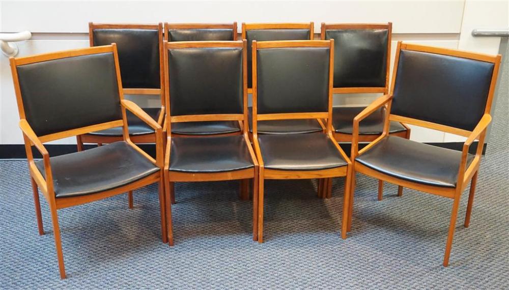 SET OF EIGHT DANISH MID-CENTURY