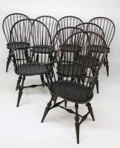 SET OF EIGHT D.R. DIMES BOW-BA