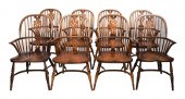 SET OF EIGHT ENGLISH WINDSOR P