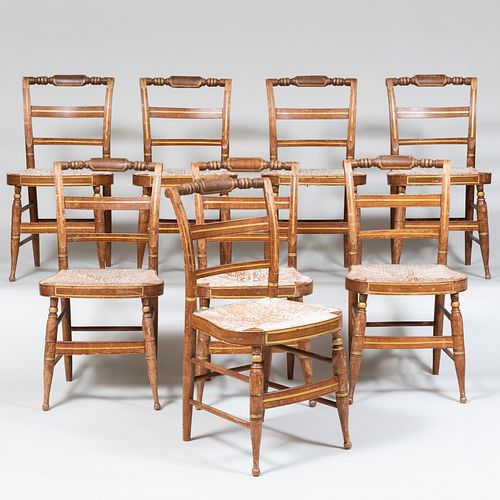 SET OF EIGHT FEDERAL GRAIN