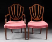 Set of eight Federal style bel