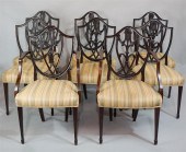SET OF EIGHT FEDERAL STYLE SHI