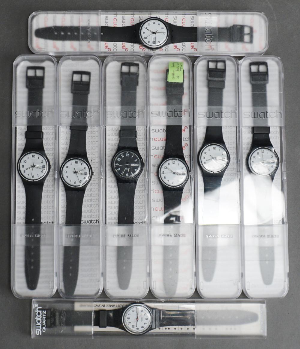 SET OF EIGHT GB 743 SWATCH
