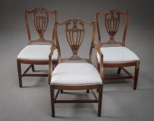 SET OF EIGHT GEORGE III STYLE