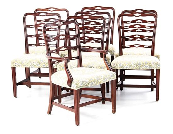 Set of eight Georgian style