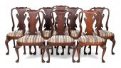 SET OF EIGHT GEORGIAN-STYLE SI