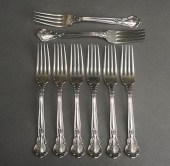SET OF EIGHT GORHAM 'CHANTILLY