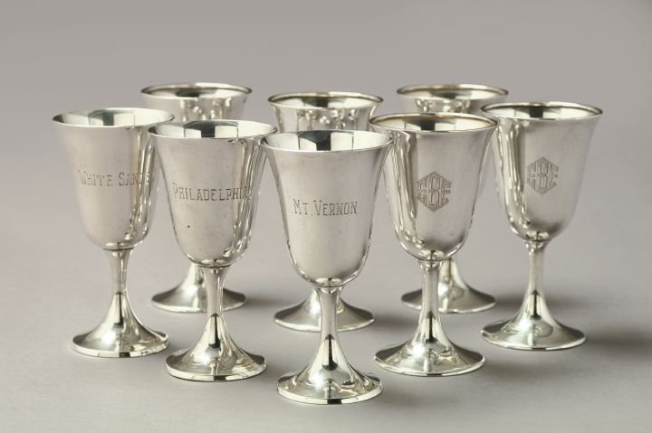 Set of Eight Gorham Sterling Silver