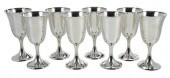SET OF EIGHT GORHAM STERLING G