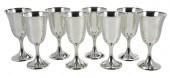 SET OF EIGHT GORHAM STERLING G