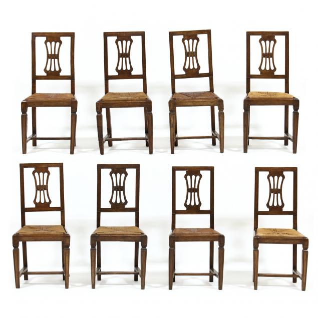 SET OF EIGHT ITALIAN PROVINCIAL