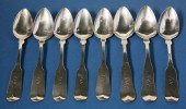 SET OF EIGHT J. EASTON NANTUCK