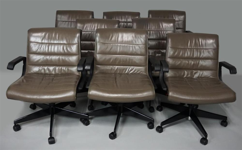 SET OF EIGHT KNOLL SAPPER OFFICE