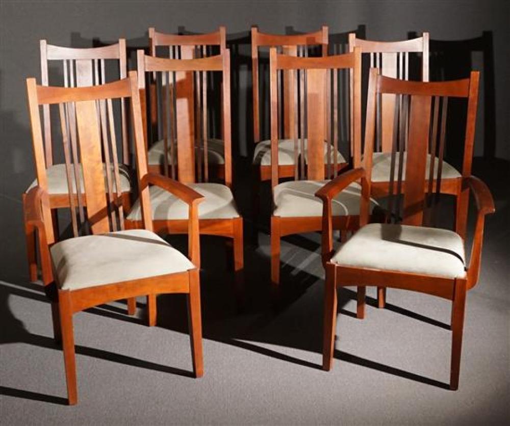 SET OF EIGHT L. & JG STICKLEY