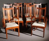 SET OF EIGHT L. & JG STICKLEY