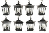 SET OF EIGHT LANTERN CEILING L