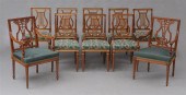 SET OF EIGHT LOUIS XVI STYLE G