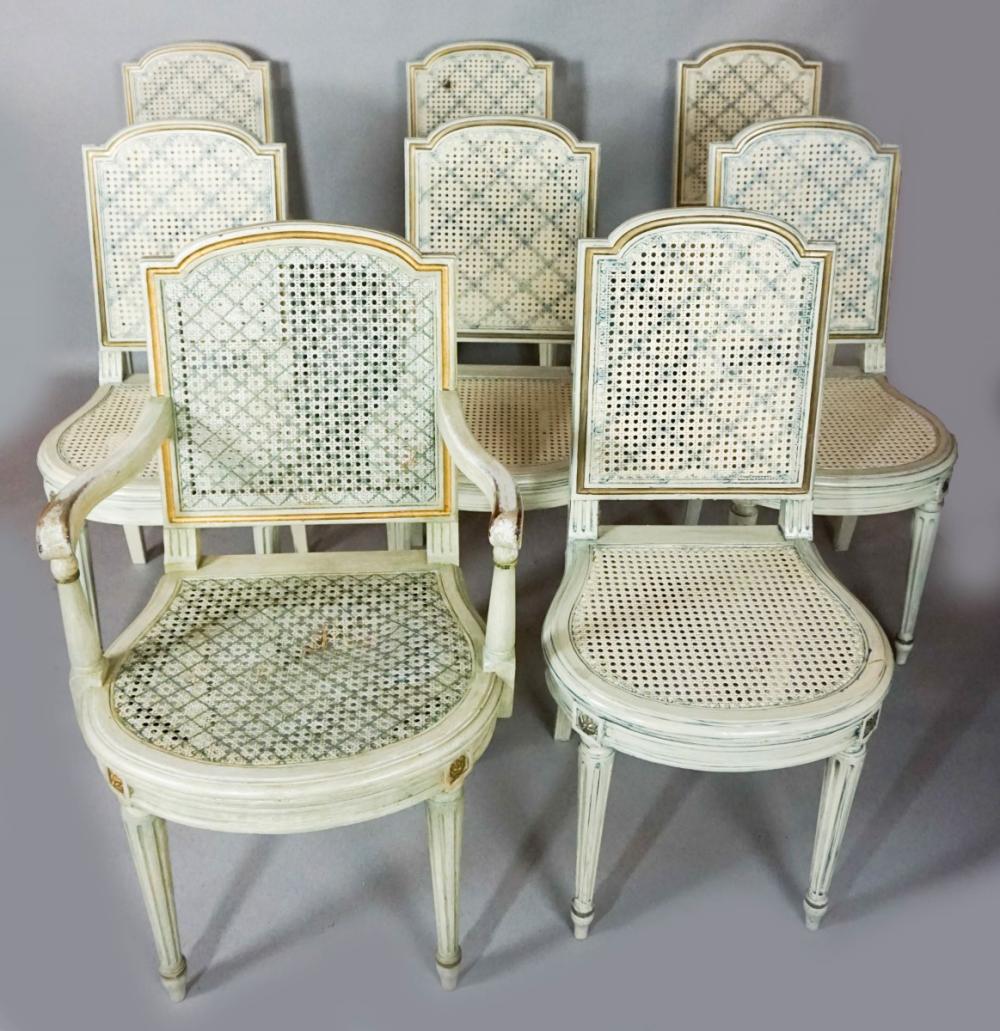 SET OF EIGHT LOUIS XVI STYLE