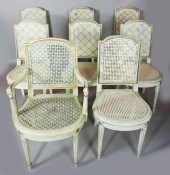 SET OF EIGHT LOUIS XVI STYLE P