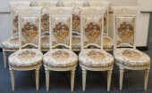 SET OF EIGHT LOUIS XVI STYLE D