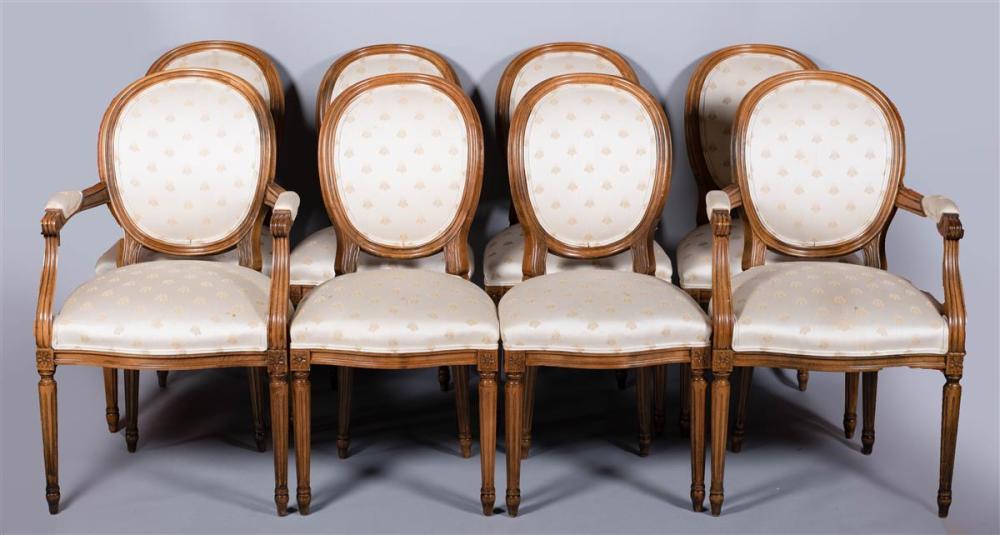 SET OF EIGHT LOUIS XVI STYLE