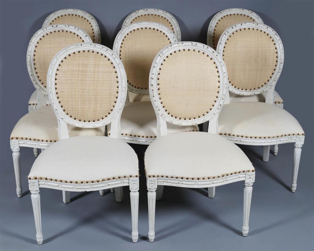 SET OF EIGHT LOUIS XVI STYLE