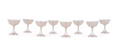 SET OF EIGHT MANCHESTER SILVER
