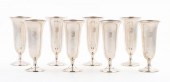 SET OF EIGHT, MANCHESTER STERL