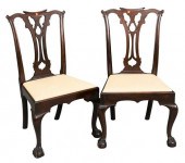 SET OF EIGHT MARGOLIS MAHOGANY