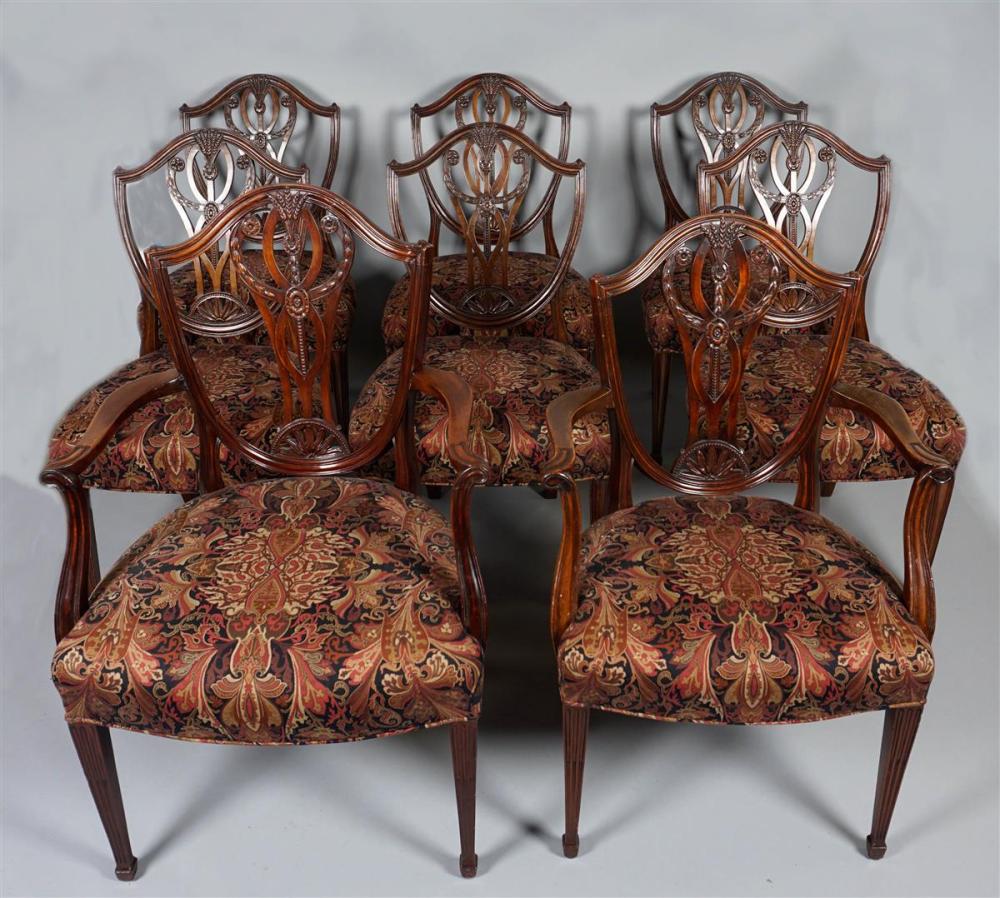 SET OF EIGHT MATCHED GEORGE III