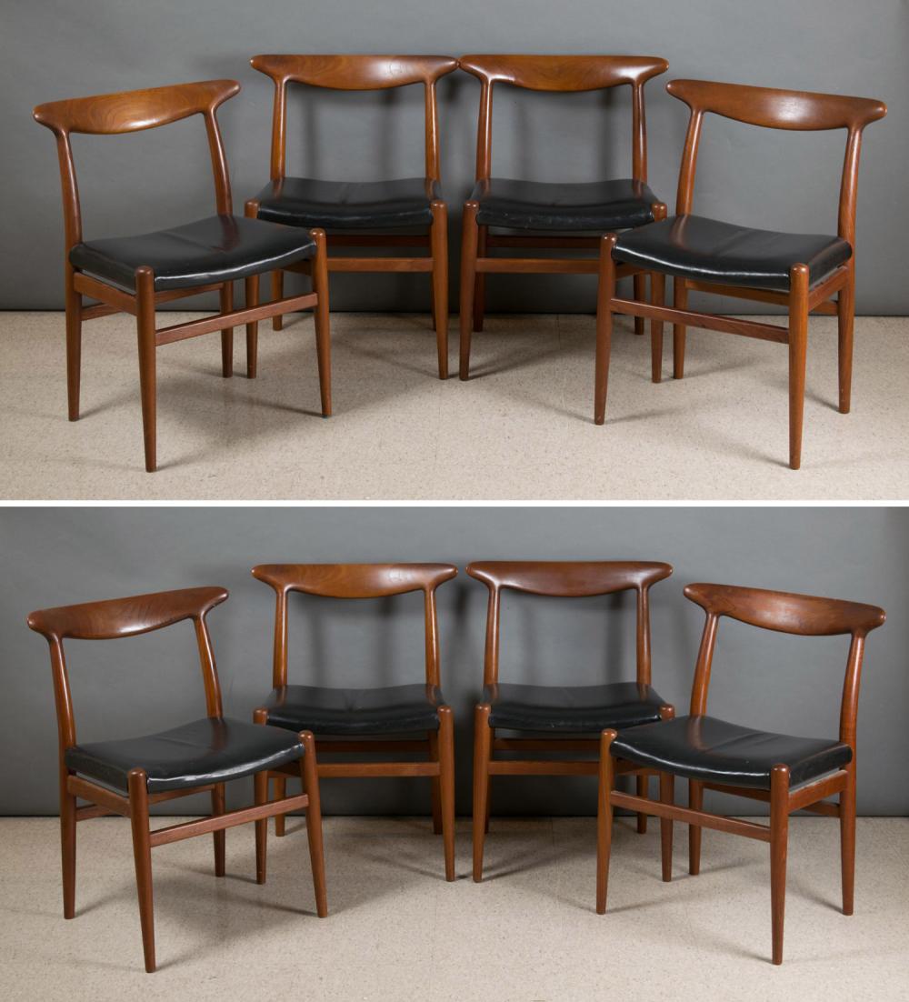 SET OF EIGHT MID-CENTURY MODERN