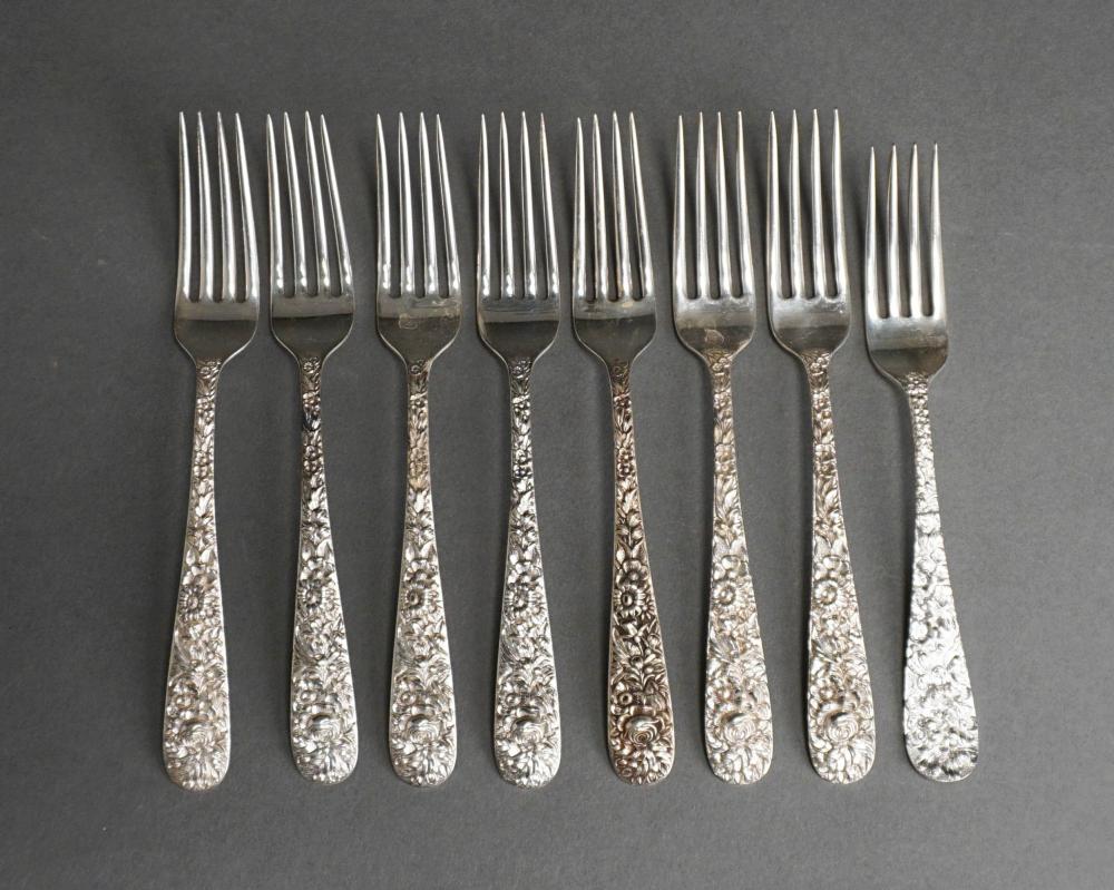 SET OF EIGHT PREDOMINANTLY KIRK