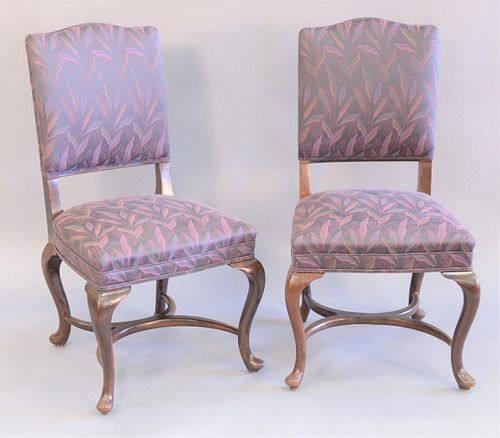 SET OF EIGHT QUEEN ANNE STYLE