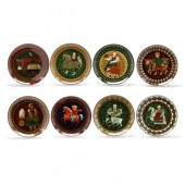 SET OF EIGHT SCHWEIZER HEIMATW