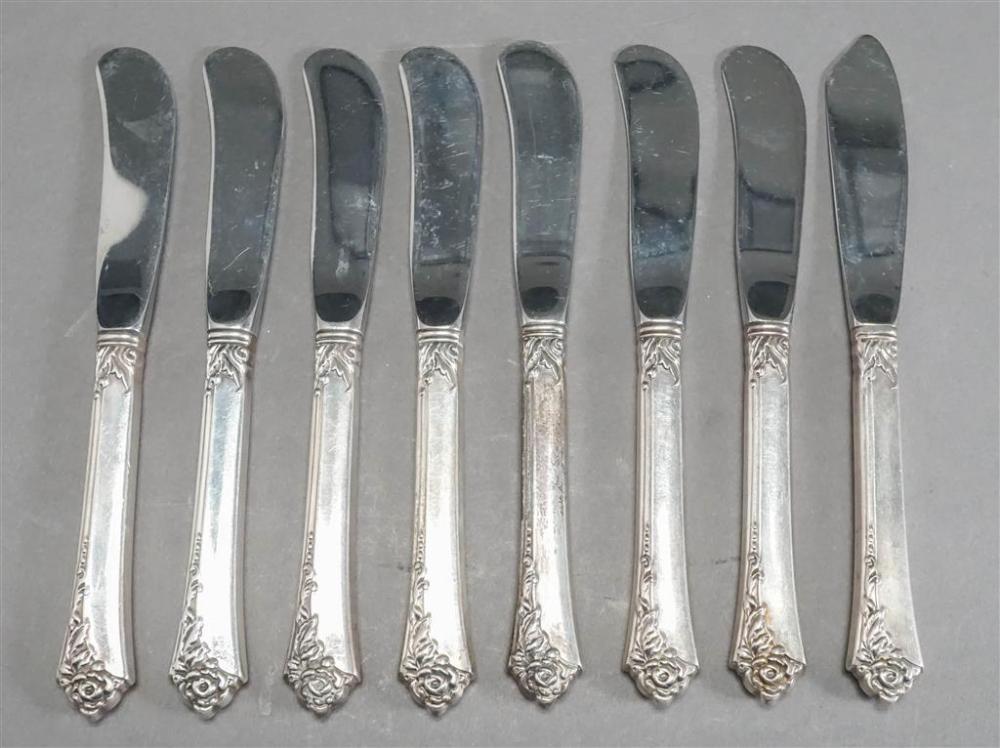 SET OF EIGHT STERLING SILVER