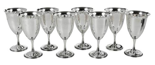 SET OF EIGHT TANE STERLING