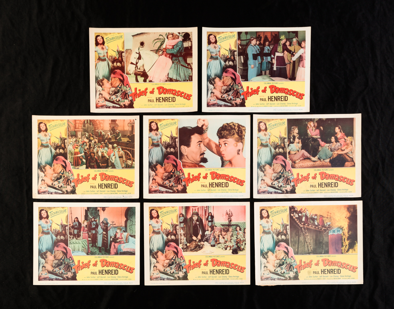 SET OF EIGHT THIEF OF DAMASCUS