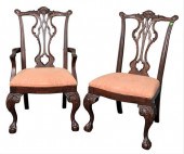 SET OF EIGHT THOMASVILLE MAHOG