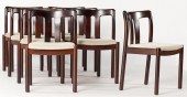 Set of Eight Uldum Mobelfabrik