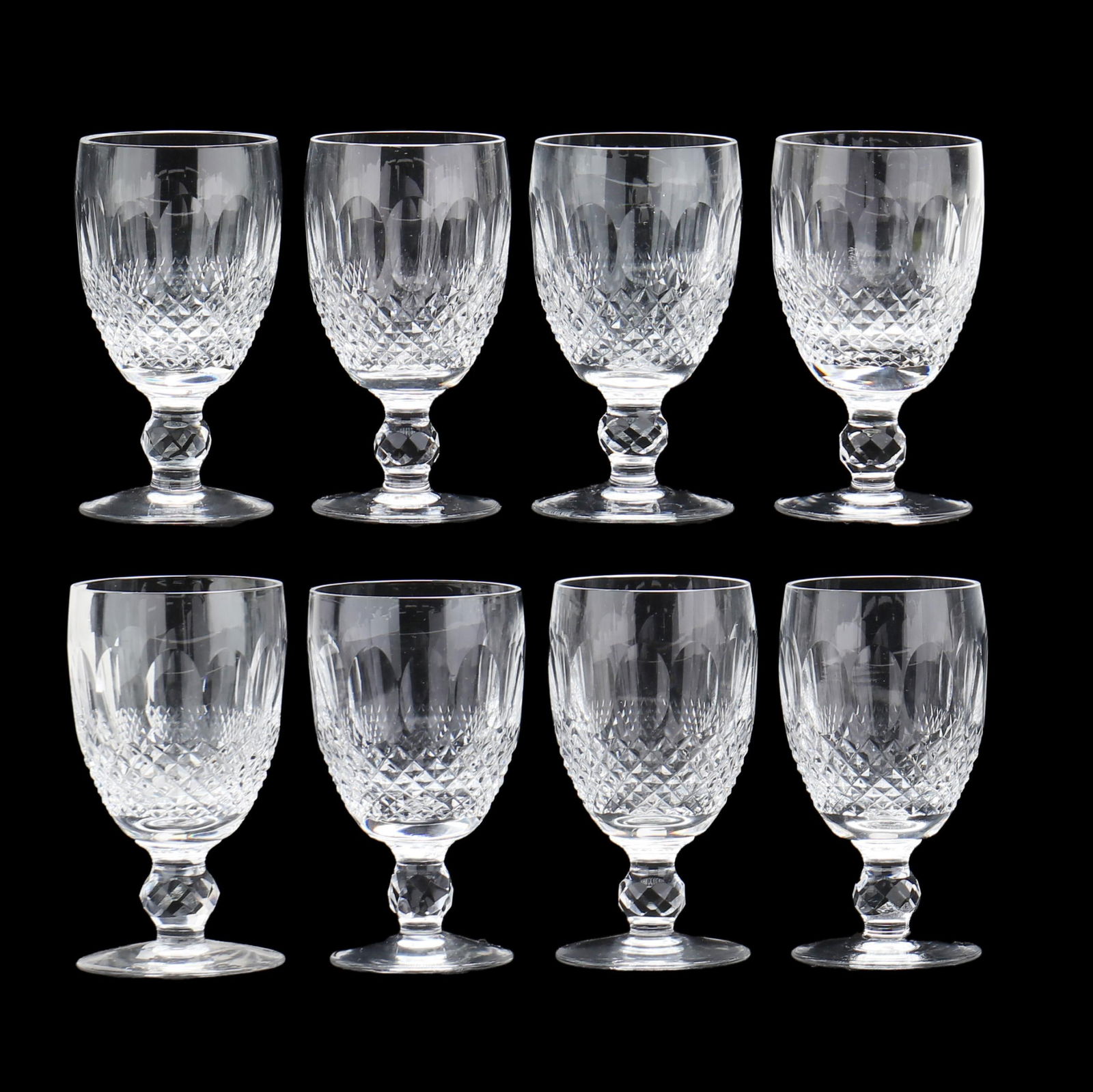 SET OF EIGHT WATERFORD  COLLEEN 