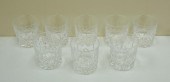 SET OF EIGHT WATERFORD 'LISMOR
