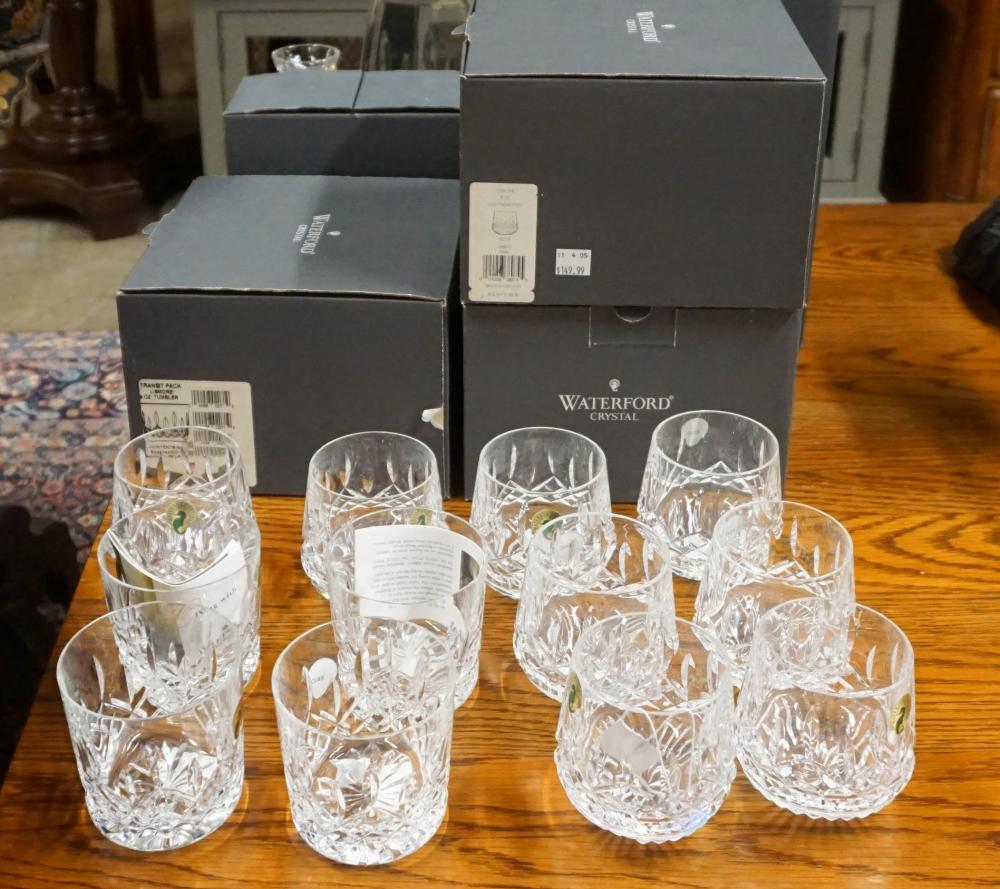 SET OF EIGHT WATERFORD LISMORE